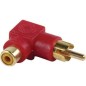 goobay A 195 R Lyd adapter Rød
